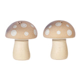 Mushroom Salt & Pepper Set - Cream 12645