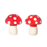 Mushroom Salt & Pepper Set - Red 12646