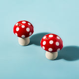 Mushroom Salt & Pepper Set - Red 12646