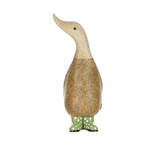 DCUK Dinky Duck with Spotty Welly - Green 10305