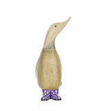DCUK Dinky Duck with Spotty Welly - Purple 10301