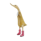 DCUK Ducklet with Spotty Welly - Dk Pink 12411