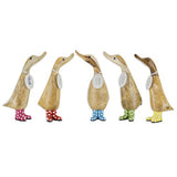 DCUK Duckling with Spotty Welly - Yellow 13379
