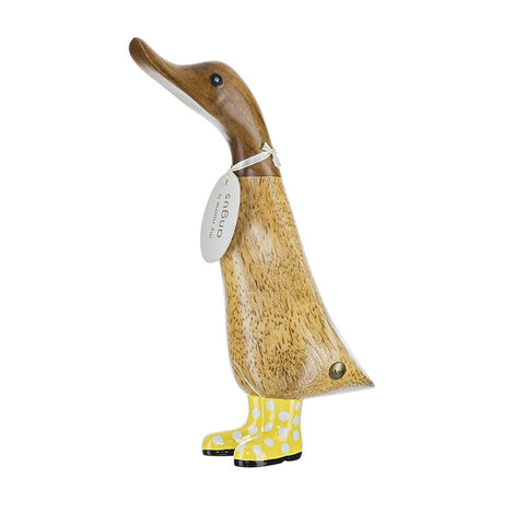 DCUK Duckling with Spotty Welly - Yellow 13379