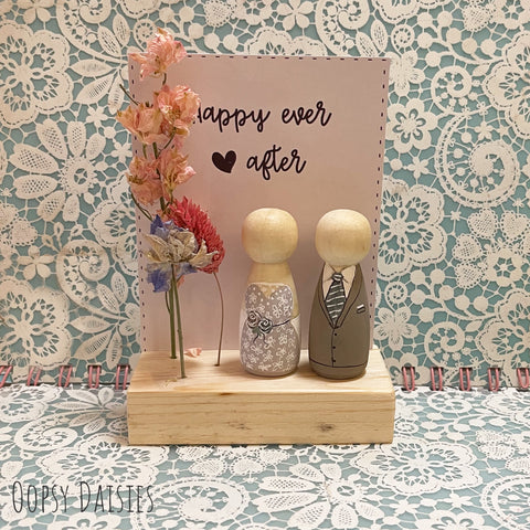 Peg Doll Scene - Happy Ever After 13687