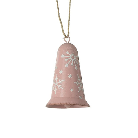 Pink Christmas Bell Small 13411