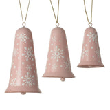 Pink Christmas Bell Large 13409