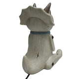 Disaster Wood Effect Cute Sitting Triceratops Light 11665