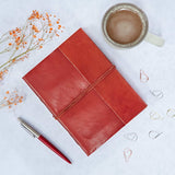 Paper High Distressed Leather Journal Md 13182