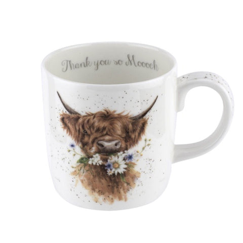 Mug Lg - Cow/Thank You So Mooch 12295