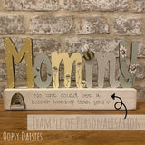 Personalised Mommy Block - Pastels 13678