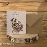 Greetings Card - Bees Knees 11007