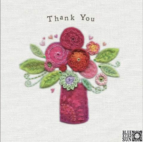 Card Touchy Feely - Thank You 13818