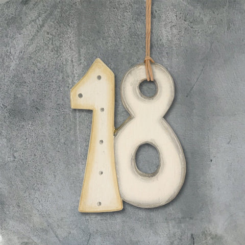 Number on String - '18' 446
