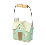 Ceramic House Tea Light Holder 10256