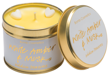 Candle Tin - White Amber & Musk 5545