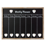Farmhouse Weekly Calendar Chalkboard Planner 10386