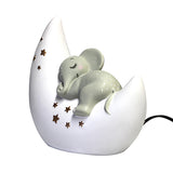 Disaster Cute Elephant & Moon Lamp 8985