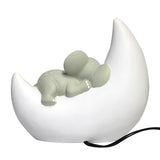 Disaster Cute Elephant & Moon Lamp 8985