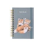 Notebook Spiral Bound A5 - Snug as a Cub Fox 14223