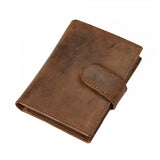 Paper High Buffalo Leather Credit Card Wallet 8684