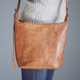 Paper High Leather Tote Bag 9631