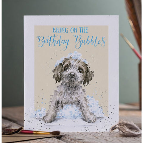 Greetings Card - Bubbles Birthday Card 12348