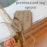 Personalised Recycled Set of Books 12656