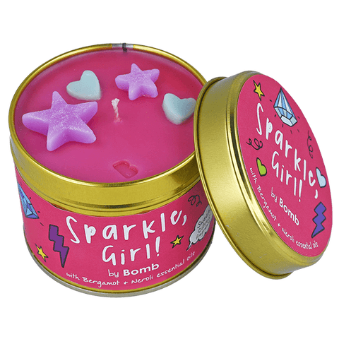 Candle Tin - Sparkle Girl 11814